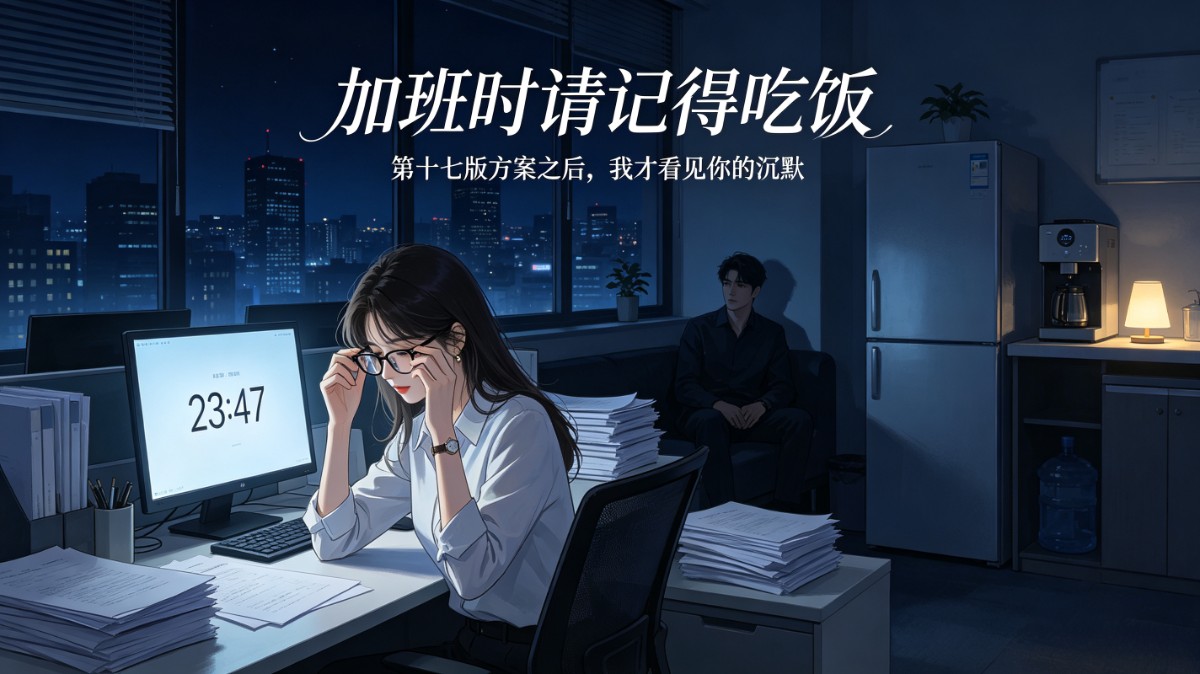 加班时请记得吃饭-第1张图片-风享汇