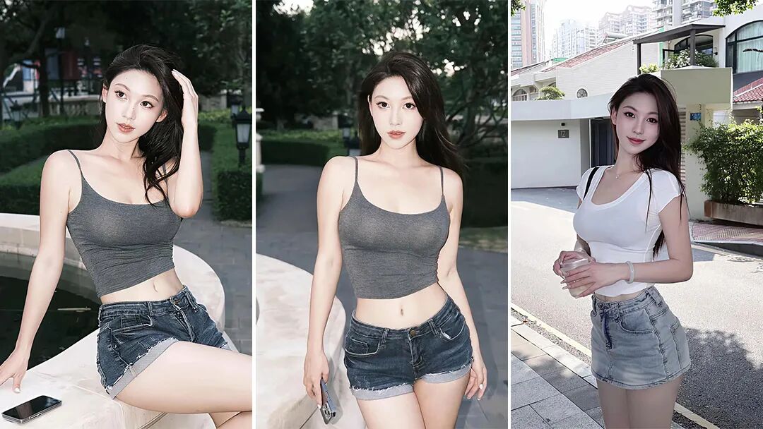 穿短裤不会拍照？9个懒人姿势，轻松拍出细腰长腿-第1张图片-风享汇