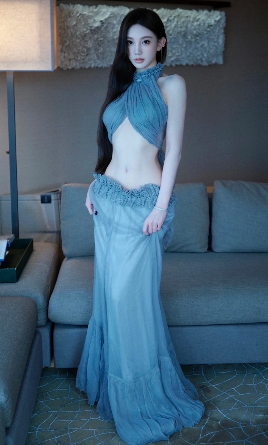 清冷感写真｜雾霾蓝也太欲了-第2张图片-风享汇
