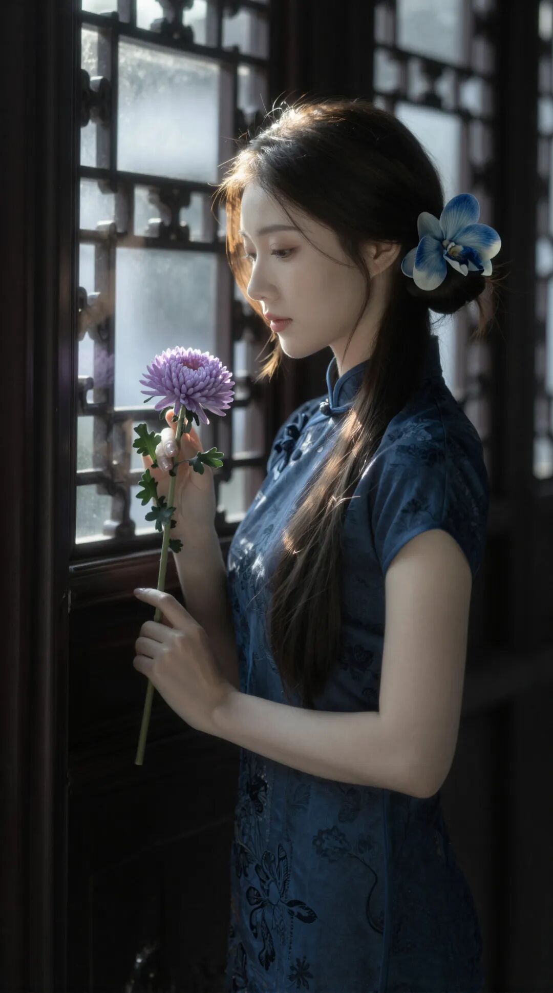 穿旗袍去园林，怎么拍才不像游客照？-第3张图片-风享汇