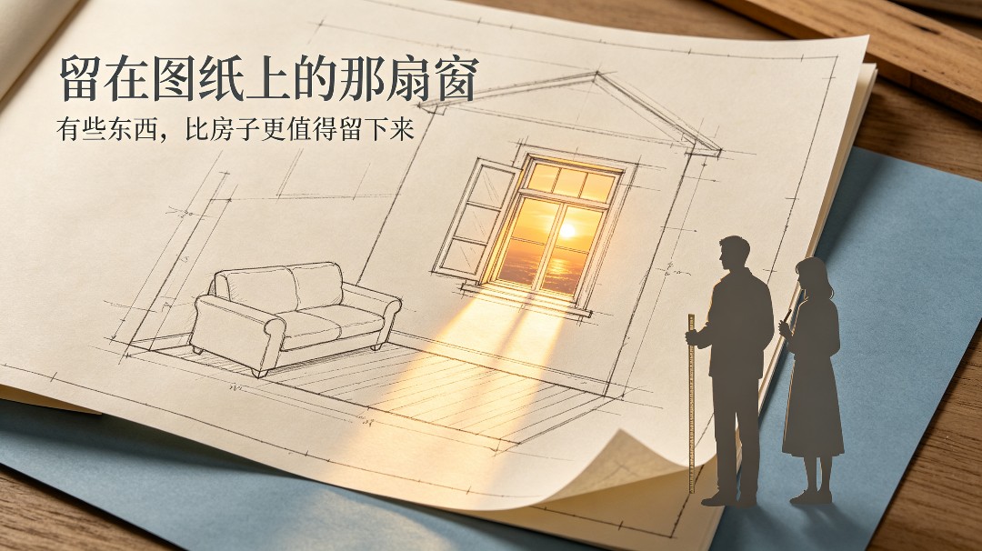 留在图纸上的那扇窗-第1张图片-风享汇 留在图纸上的那扇窗-第1张图片-风享汇