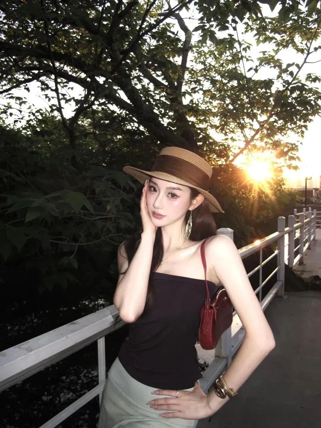 夕阳下的林荫道这样拍，手机也能出大片-第8张图片-风享汇