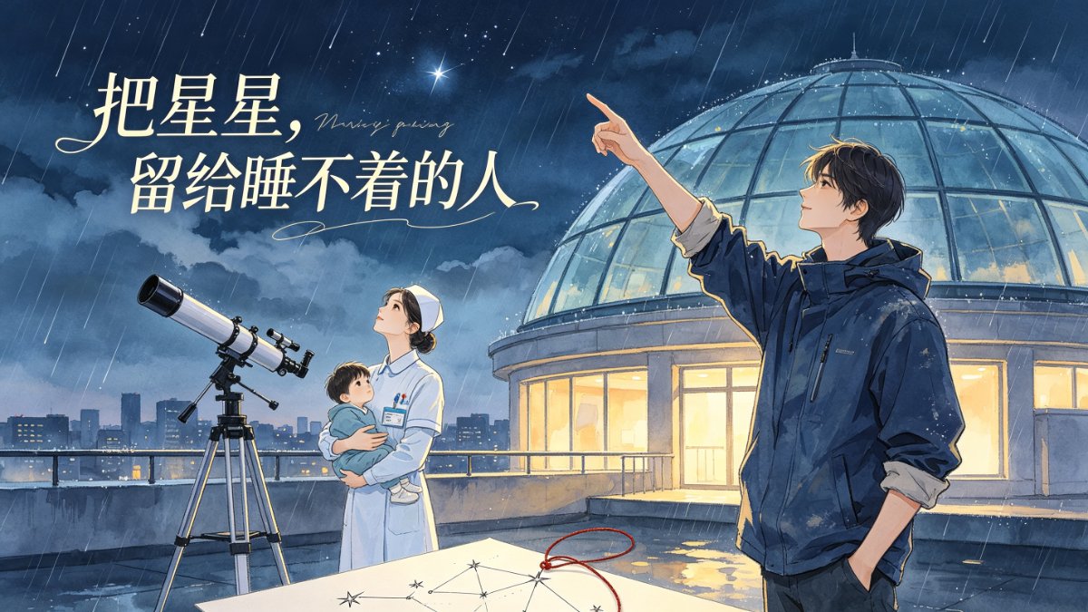 把星星，留给睡不着的人-第1张图片-风享汇
