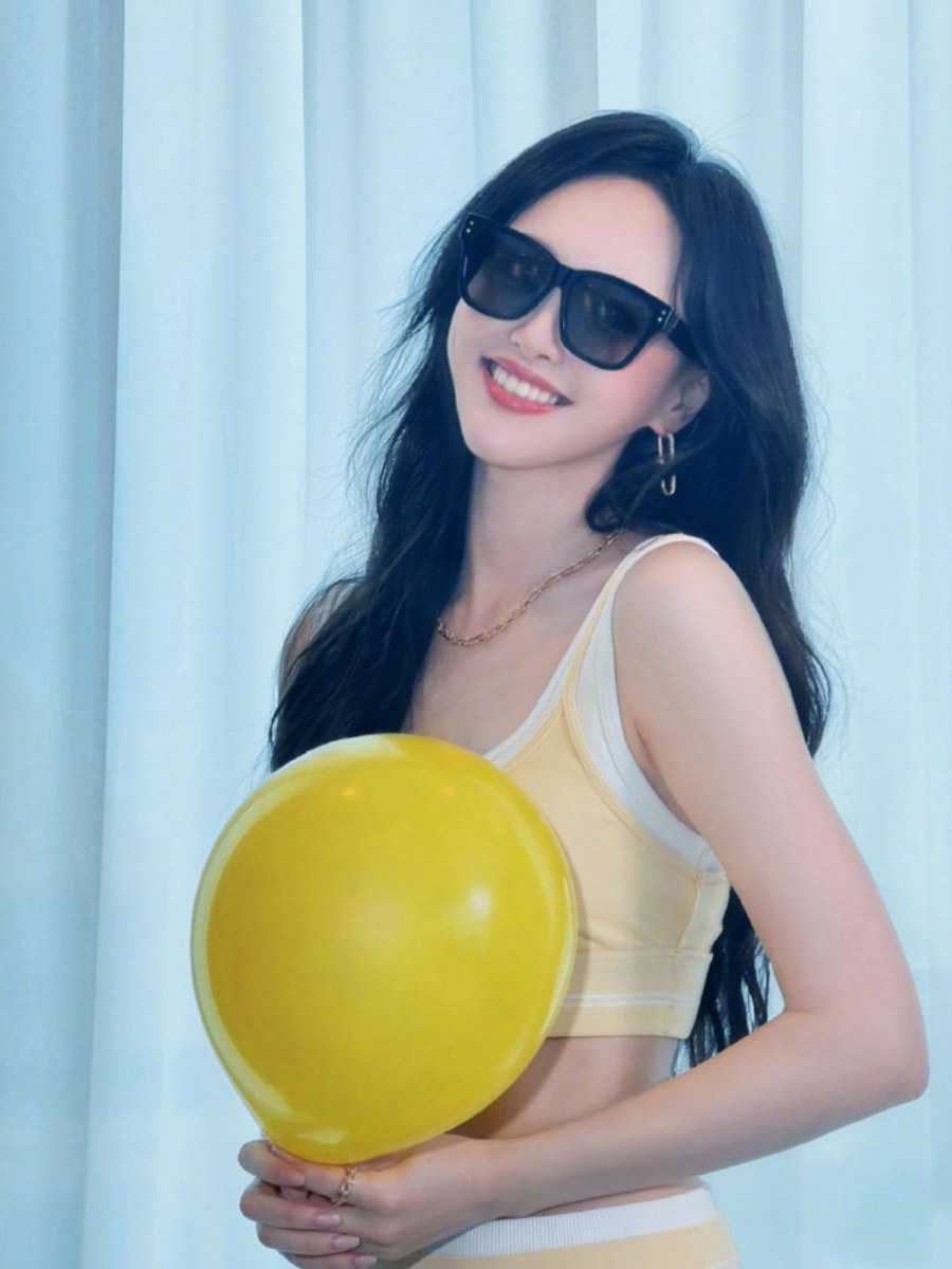 唐嫣橙橘蕾丝高定，这造型也太美了吧！-第9张图片-风享汇