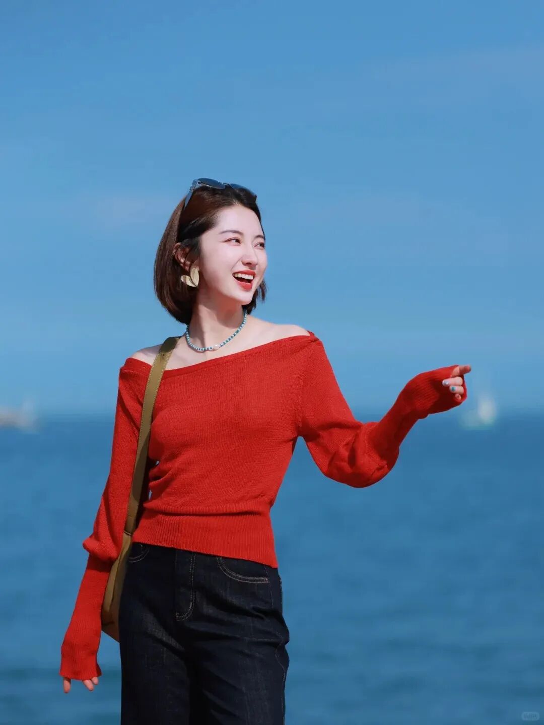 海边拍照不会摆？跟着学，每张都像杂志封面-第3张图片-风享汇