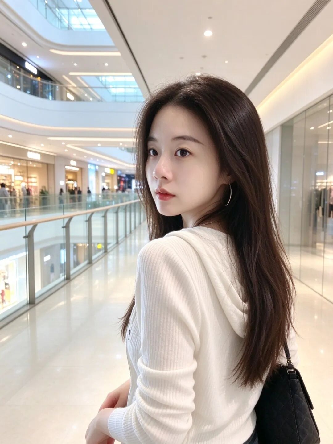 9个商场拍照姿势｜穿简单衣服也能拍出女主感-第3张图片-风享汇