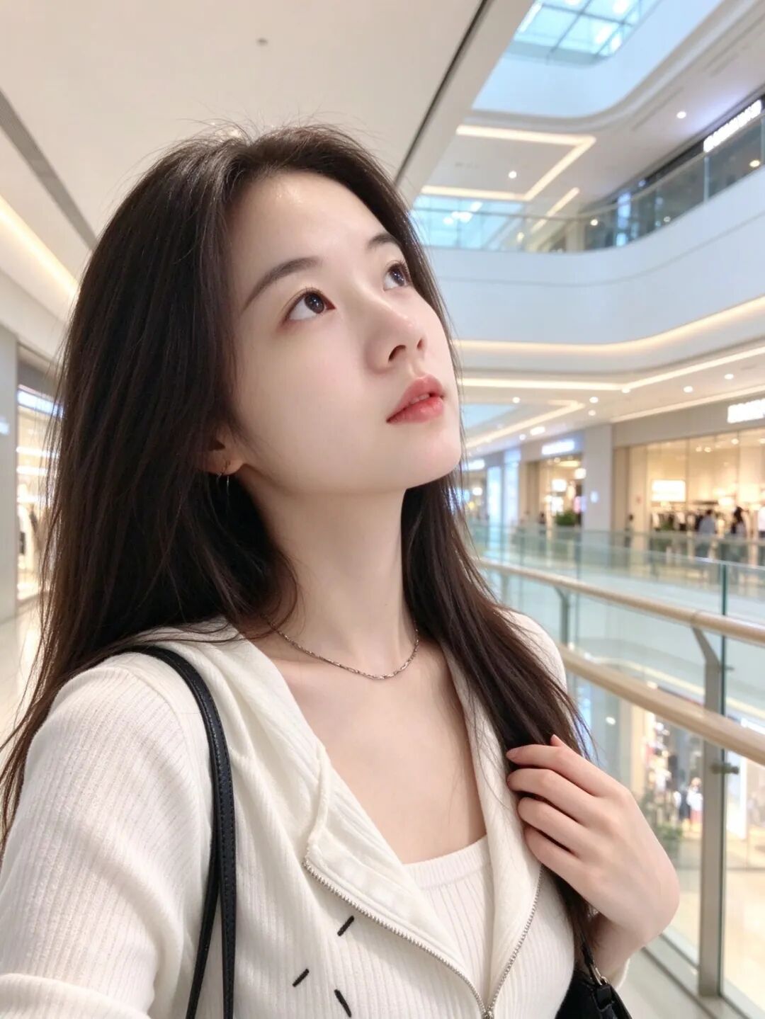 9个商场拍照姿势｜穿简单衣服也能拍出女主感-第5张图片-风享汇