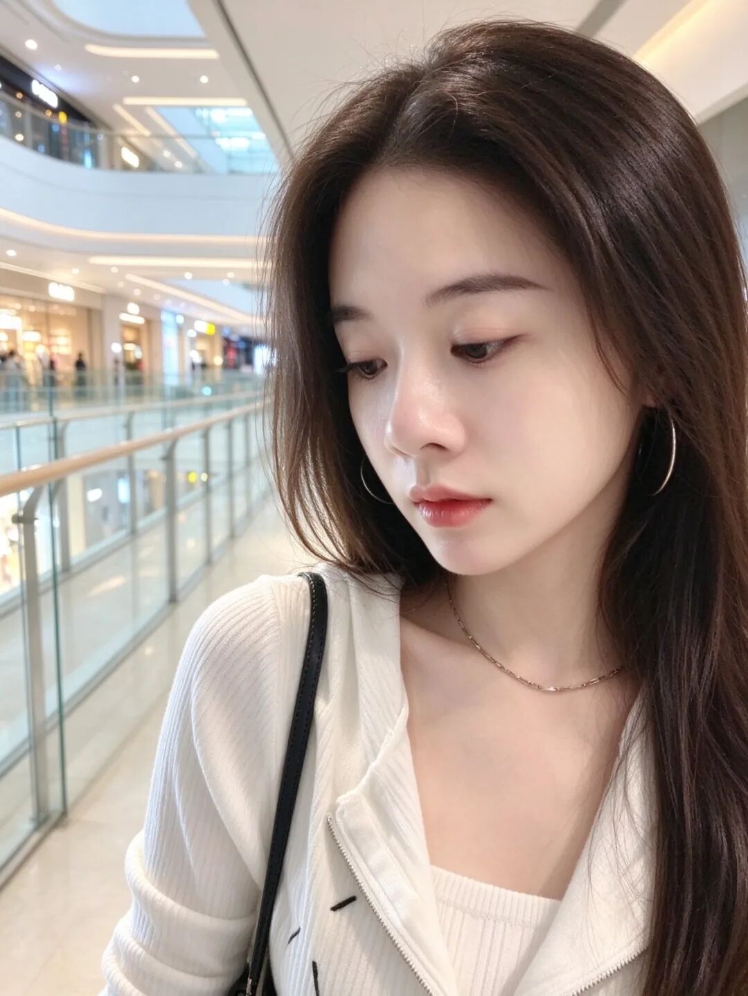 9个商场拍照姿势｜穿简单衣服也能拍出女主感-第9张图片-风享汇